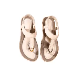 BLWOENS - Zapatos Sandalias de verano para mujeres Zapatilla - Blanco