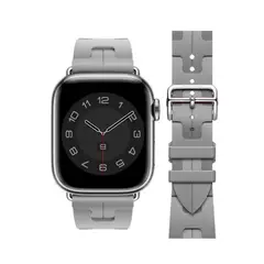 GENERICO - Correa Para Applewatch Y Watch Hermès 42-44-45-49mm Gris