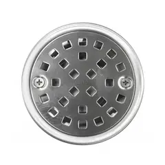 METUSA - Sumidero 4” Redondo en Acero Inoxidable