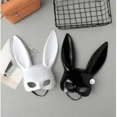 GENERICO - HALLOWEEN - Máscara Halloween de conejo sexy para adultos