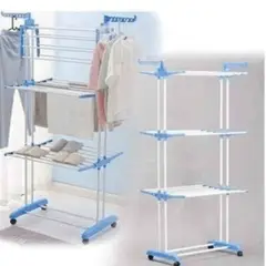 GENERICO - TENDAL DE 3 NIVELES COLOR CELESTE