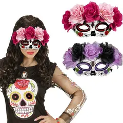 GENERICO - Antifaz de catrina halloween