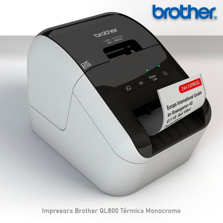 Etiquetadora QL-800 impresora Termico USB