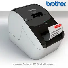 BROTHER - Etiquetadora QL-800 impresora Termico USB