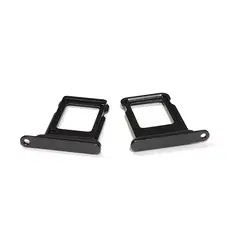 GENERICO - Repuesto Bandeja SIM IPHONE 14 PLUS - DUAL SIM NEGRO