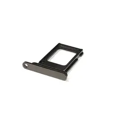 GENERICO - Repuesto Bandeja SIM IPHONE 14 PRO MAX - DUAL SIM NEGRO