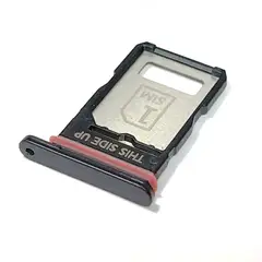 GENERICO - Repuesto Bandeja SIM MOTO EDGE 30 NEO - DUAL SIM NEGRO