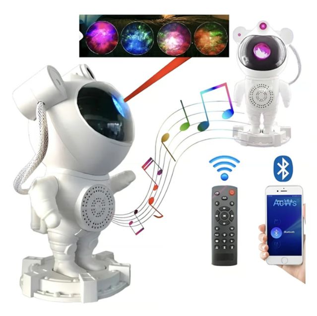 ASTRONAUTA PROYECTOR CON PARLANTE 2024