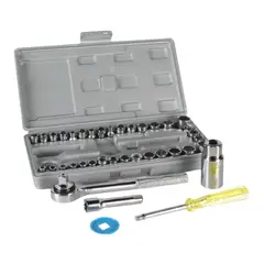 GENERICO - JUEGO DE DADOS DE 40 PIEZAS COMBINACIÓN DE AUTOMÓVILES Y MOTOCICLETAS