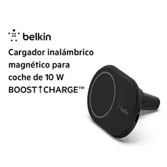 BELKIN - CARGADOR INALAMBRICO 10W MAGSAFE PARA AUTO