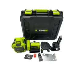 IMPORTADO MC - Nivel Laser 16 Líneas Verdes IL FINE LLX-360-05 Recargable + Trípode