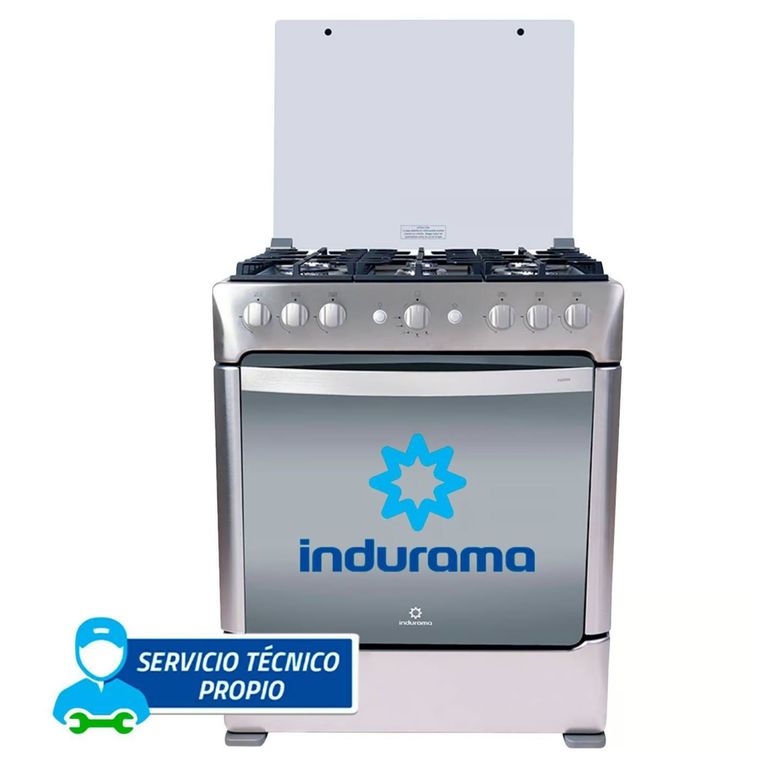 Cocina a Gas 6 Hornillas Parma Zafiro Croma