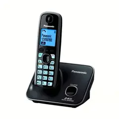 Panasonic - Teléfono Fijo Inalámbrico Negro KX-TG3711LCB