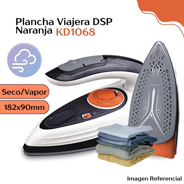 Plancha Viajera Negra - KD1068