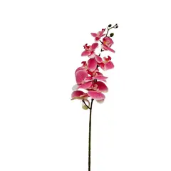 FLORIPA - Orquidea Artificial con 9 Pétalos Silicona BG310035-9ROS FLORIPASTORE