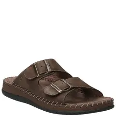 HUSH PUPPIES - Sandalia Hombre Umbe Marrón