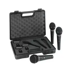 BEHRINGER - Microfonos XM1800S set de 3 Profesional Dinamicos