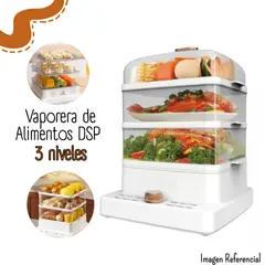 Dsp - Vaporera electrica de Alimentos de 3 niveles – KA5015