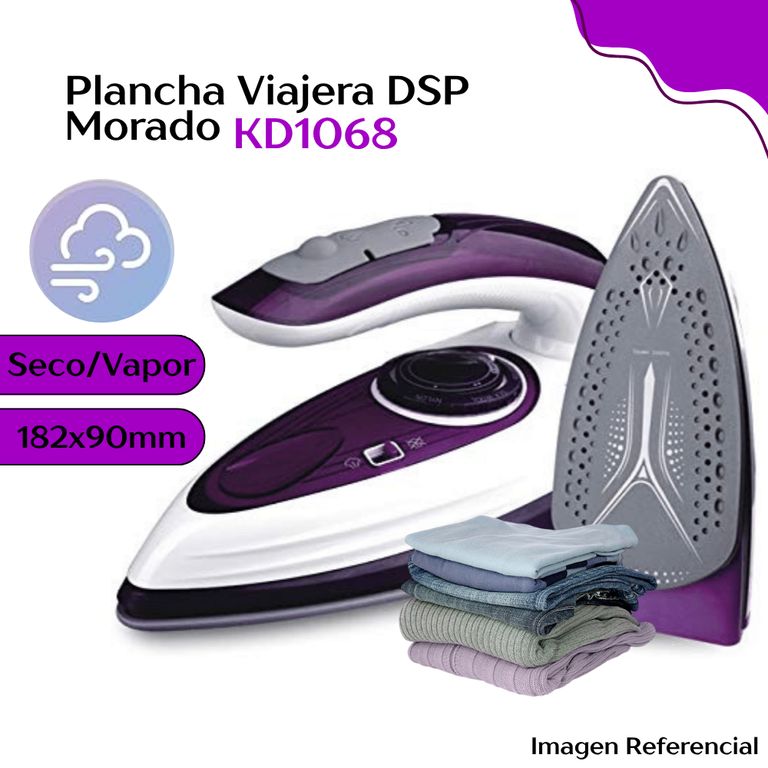 Plancha Viajera Morada - KD1068