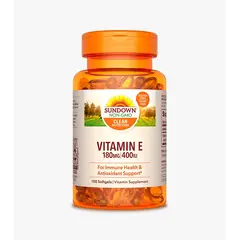 SUNDOWN - Vitamina E - 400 IU - 180 mg - 100 Soft