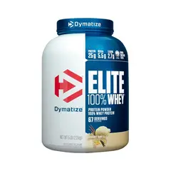 DYMATIZE - Proteína Elite 100% Whey 5lb - - Vainilla