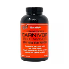 MUSCLEMEDS - AMINO CARNIVOR BEEF 300 TABLETAS -