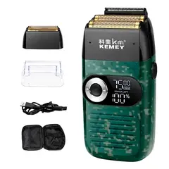 KEMEI - Afeitadora Shaver Cordless Digital KM 2027