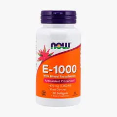 NOW - Vitamina E-1000 UI Tocoferoles Mixtos