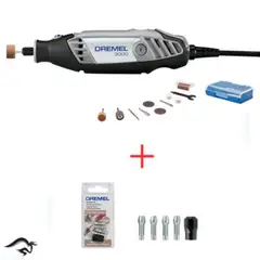 DREMEL - Multipropósito Eléctrica 3000 + 10 Accesorios+Juego 4 Boquillas