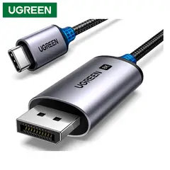 UGREEN - Cable Tipo C a DisplayPort 8k 60Hz Thunderbolt 3 4 - 2m
