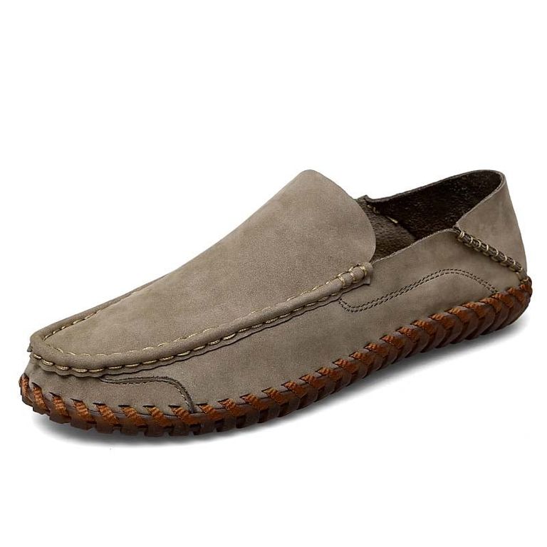 Zapato Formal Hombre Cuero Naranja