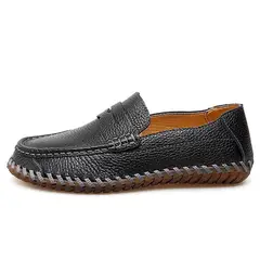 SHANDIAN - Zapato Formal Hombre Cuero Negro