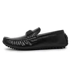 SHANDIAN - Zapato Formal Hombre Cuero Negro