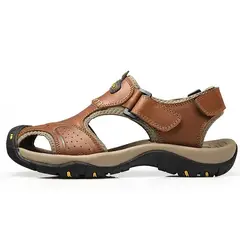 SHANDIAN - Sandalia de Trekking Para Explorar con Estilo Hombre Marrón