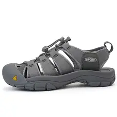 SHANDIAN - Sandalia de Trekking Para Explorar con Estilo Hombre Negro