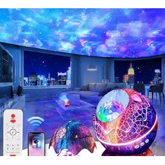 GENERICO - PROYECCTOR HUEVO DINO CON PARLANTE