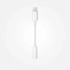 APPLE - Adaptador Lightning a jack 35mm para audífonos