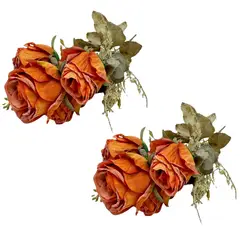FLORIPA - Pack de 2 Bouquets De Rosa En Boton 8221-NAR FLORIPASTORE