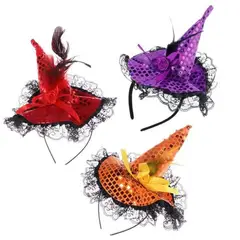 GENERICO - VINCHA DE BRUJA HALLOWEEN