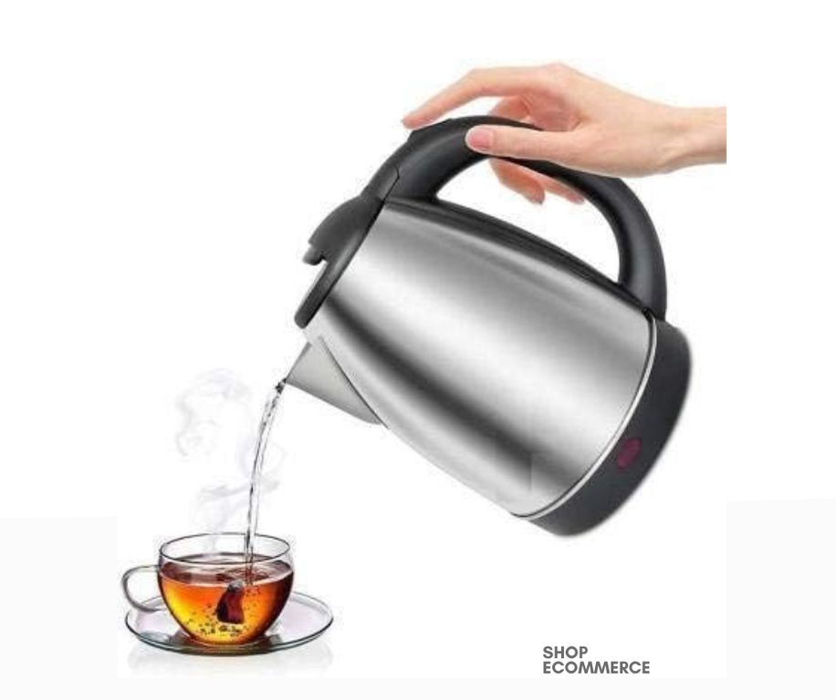 Hervidor eléctrico 1.8 L acero inoxidable