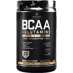SASCHA FITNESS - Bcaa + Glutamine Piña Colada