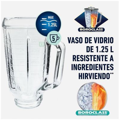 Vaso para licuadora Clásica de Vidrio Pyrex