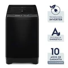 ELECTROLUX - LAVADORA 18 KG CARGA SUPERIOR INVERTER EWIP18F2XSWB NEGRO