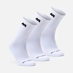 NEW ATHLETIC - Medias Pack De 3 Canillera48 Blanco Unisex_.