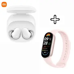 REDMI - Audifono Buds 6 Play Blanco + Xiaomi Smart Band 9 Rosa Mistico