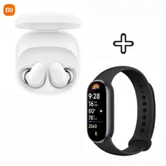 REDMI - Audifono Buds 6 Play Blanco + Xiaomi Smart Band 9 Negro
