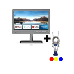 GENERICO - Televisor Yuntel YTV-15sdt Smart Tv Led 15 Wifi Android 12 + ANTENA