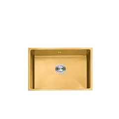 XM - LAVADERO DE COCINA ACERO INOXIDABLE DORADO US07-7646