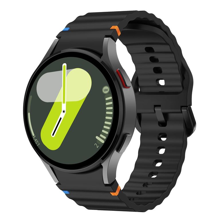 Correa Silicona Sport para SAMSUNG WATCH 5 - 5 PRO - Negro