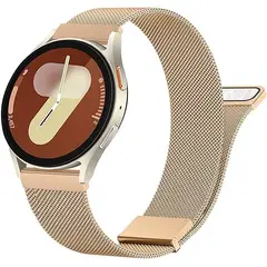 GENERICO - Correa Milanese para Samsung Galaxy Watch 7 40mm- Dorado